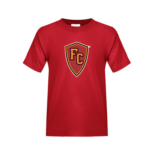  Youth Red T Shirt - Secondary Mark