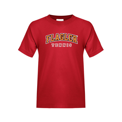  Youth Red T Shirt - Tennis