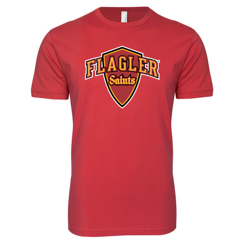  Next Level Red Softstyle T Shirt - Primary Mark