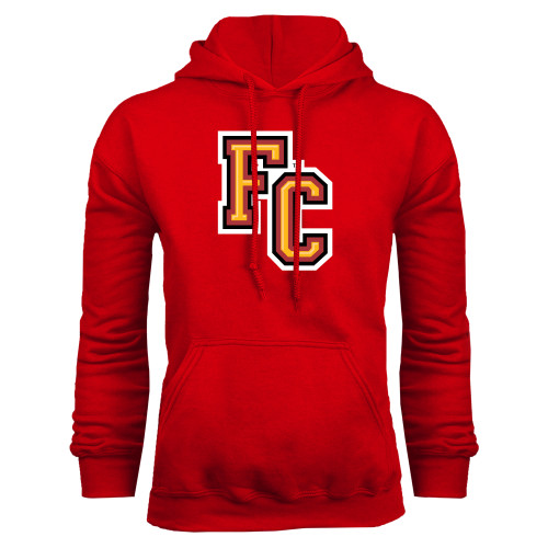  Red Fleece Hoodie - FC Logo