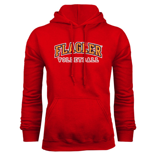  Red Fleece Hoodie - Volleyball