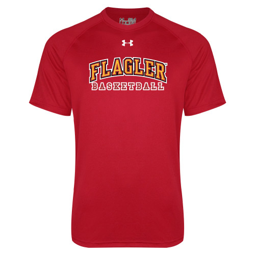  Under Armour Red Tech Tee - Basketball