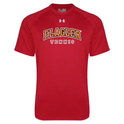  Under Armour Red Tech Tee - Tennis