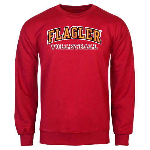  Red Fleece Crew - Volleyball