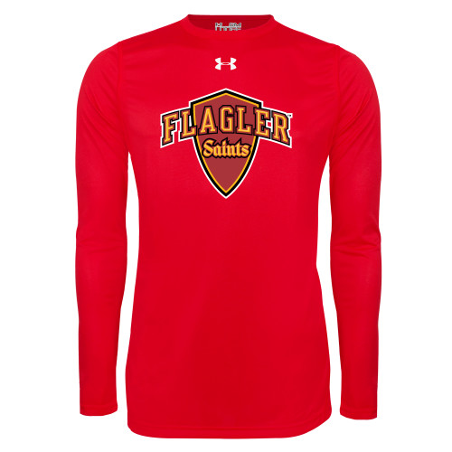 Main Image for  Under Armour Red Long Sleeve Tech Tee