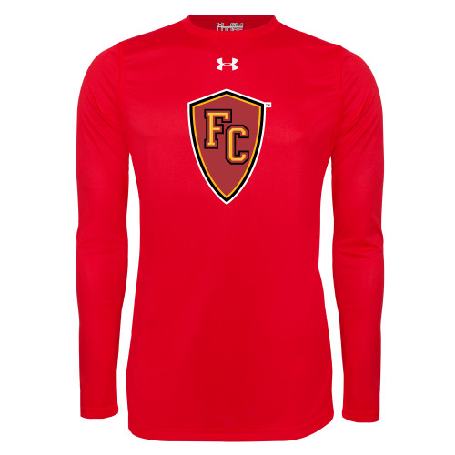  Under Armour Red Long Sleeve Tech Tee - Secondary Mark
