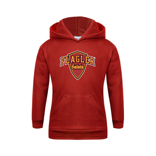  Youth Red Fleece Hoodie - Primary Mark