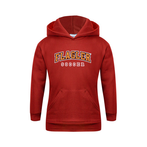  Youth Red Fleece Hoodie - Soccer