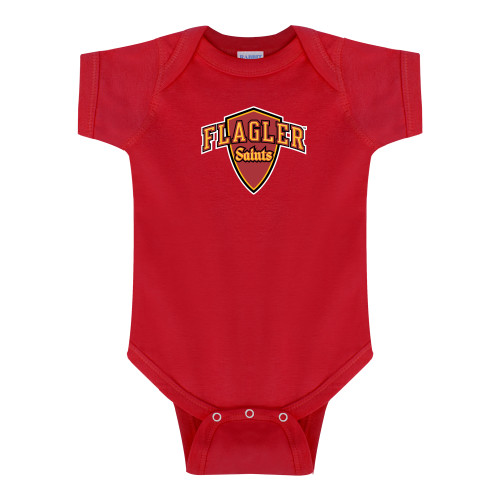  Red Infant Onesie - Primary Mark