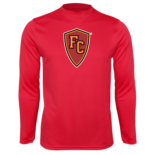  Red Performance Long Sleeve Shirt - Secondary Mark