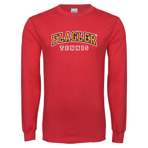  Red Long Sleeve T Shirt - Tennis