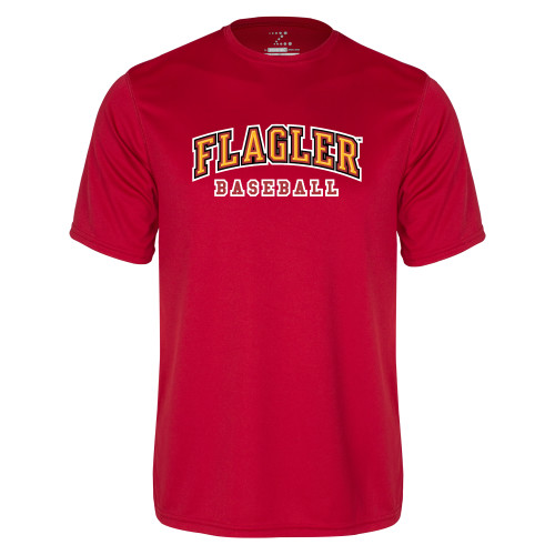  Red Performance Tee - Baseball