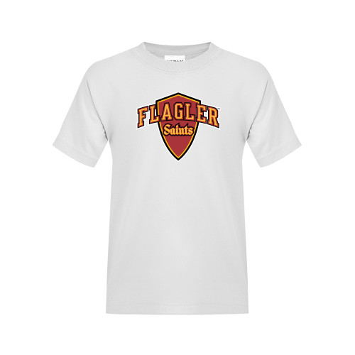  Youth White T Shirt - Primary Mark