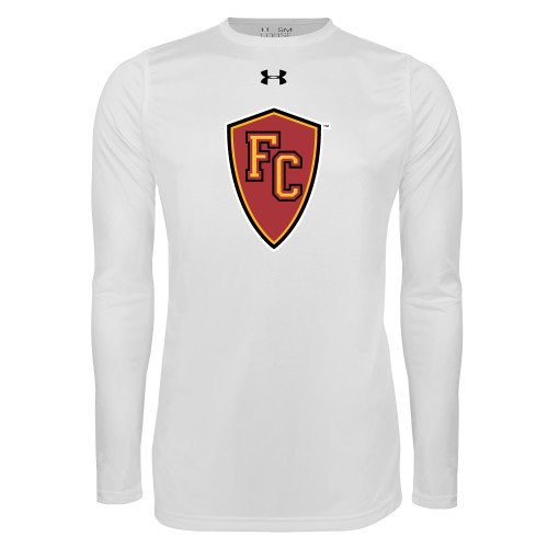 Main Image for  Under Armour White Long Sleeve Tech Tee