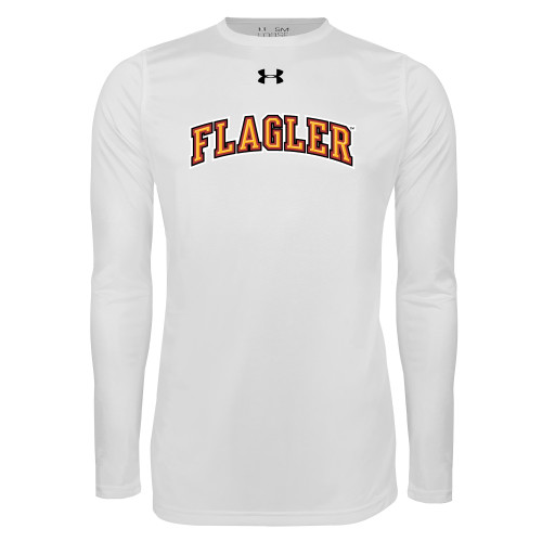 Main Image for  Under Armour White Long Sleeve Tech Tee