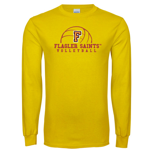 Flagler Gold Long Sleeve T Shirt