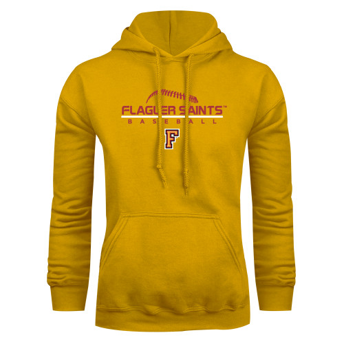  Gold Fleece Hoodie - Baseball Design