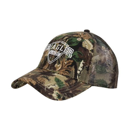  Camo Pro Style Mesh Back Structured Hat - Primary Mark