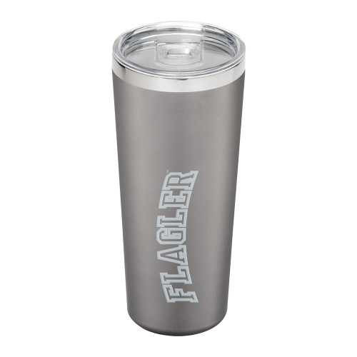  Thor Vacuum Insulated Grey Tumbler 22oz - Flagler Arched Engraved