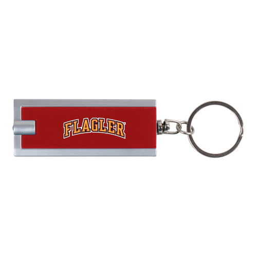  Turbo Red Flashlight Key Holder - Flagler Arched