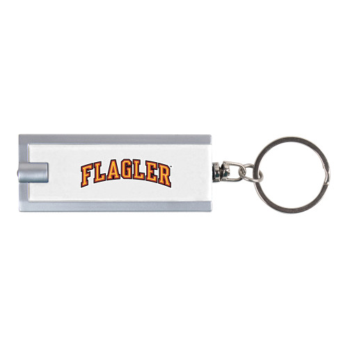  Turbo White Flashlight Key Holder - Flagler Arched