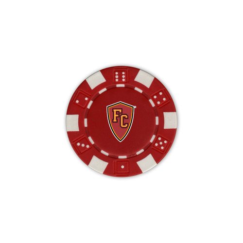  Red Game Chip - Secondary Mark