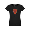 Thumbnail image for  Next Level Girls Black Fashion Fit T Shirt