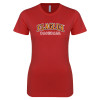 Thumbnail image for  Next Level Womens Red Boyfriend Tee