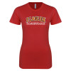 Thumbnail image for  Next Level Womens Red Boyfriend Tee