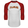 Thumbnail image for  White/Red Raglan Baseball T Shirt