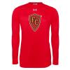 Thumbnail image for  Under Armour Red Long Sleeve Tech Tee