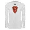 Thumbnail image for  Under Armour White Long Sleeve Tech Tee