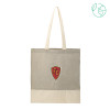 Thumbnail image for  Split Recycled Grey Cotton Twill Convention Tote