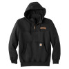 Thumbnail image for  Carhartt Black Rain Defender Paxton Hooded Zip Sweatshirt