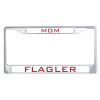 Thumbnail image for  Mom Metal License Plate Frame in Chrome