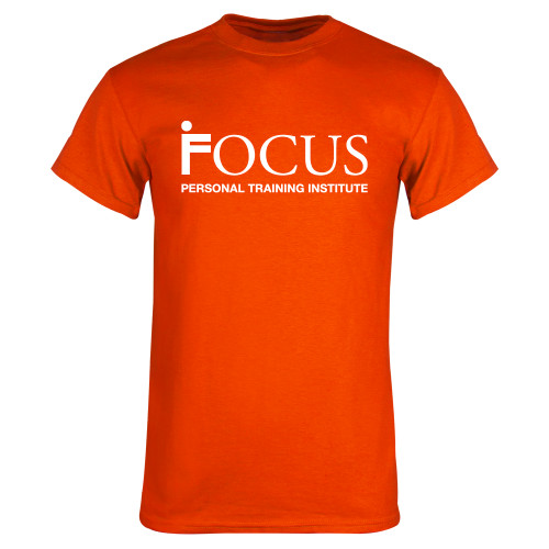 Orange T Shirt-Focus Logo