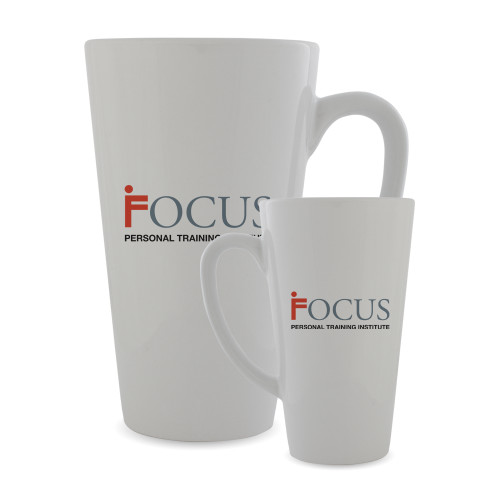 Full Color Latte Mug 17oz-Focus Logo