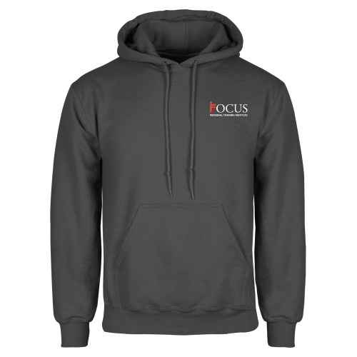 Charcoal Hoodie-Focus Logo
