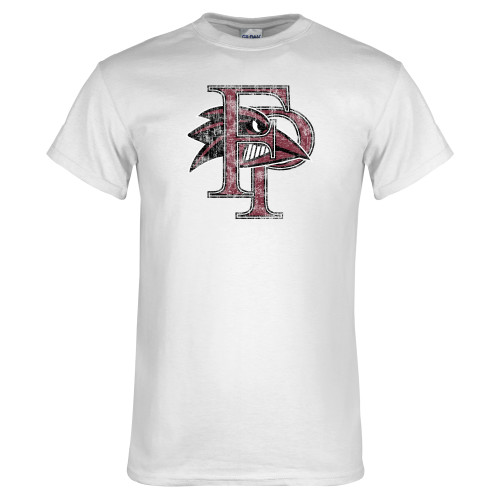  White T Shirt - Athletic FP Distressed