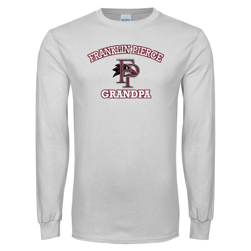  White Long Sleeve T Shirt - Grandpa