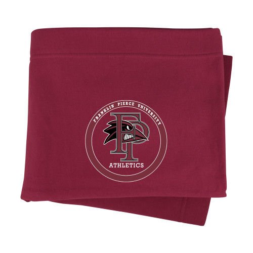  Maroon Sweatshirt Blanket - FP Athletics Circle