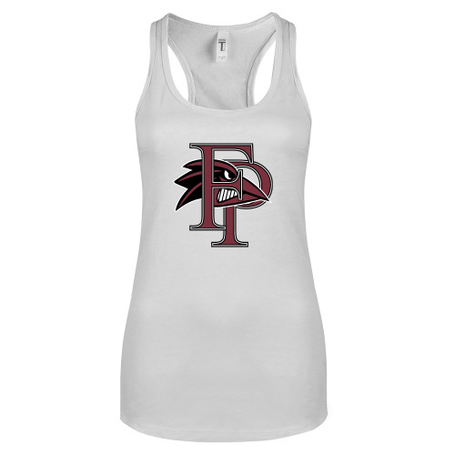  Next Level Racerback Tank White - Athletic FP