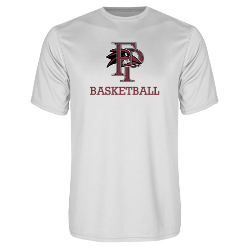  White Performance Tee - Basketball