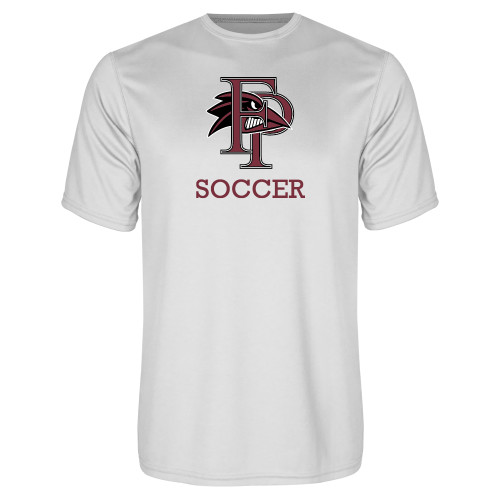  White Performance Tee - Soccer