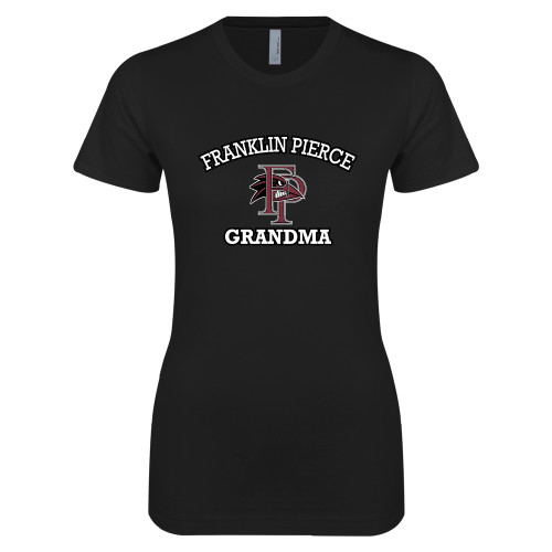  Next Level Womens Black Boyfriend Tee - Grandma