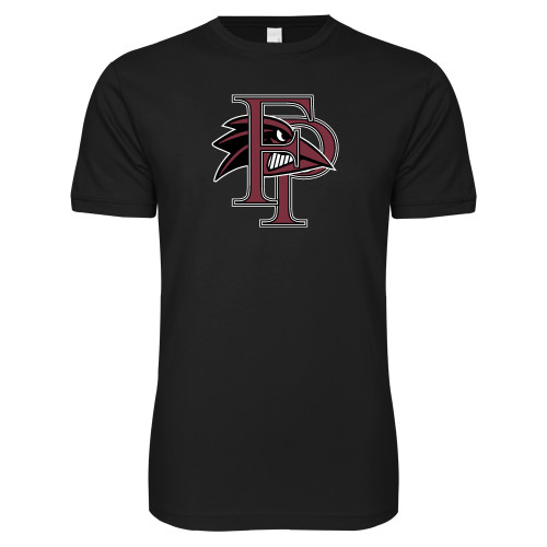  Next Level Black SoftStyle T Shirt - Athletic FP