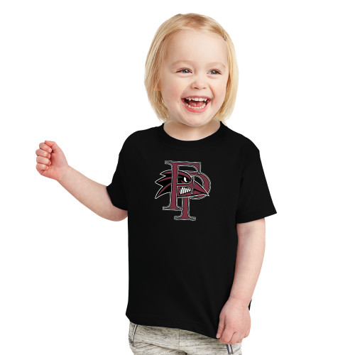  Toddler Black T Shirt - Athletic FP