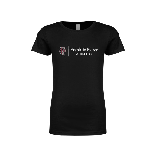  Next Level Girls Black Fashion Fit T Shirt - FP Athletics Horizontal