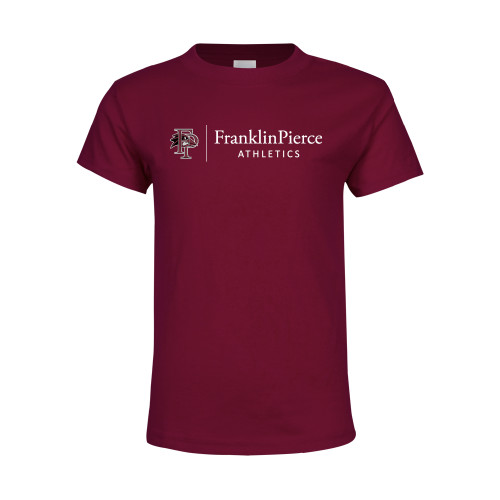  Youth Maroon T Shirt - FP Athletics Horizontal