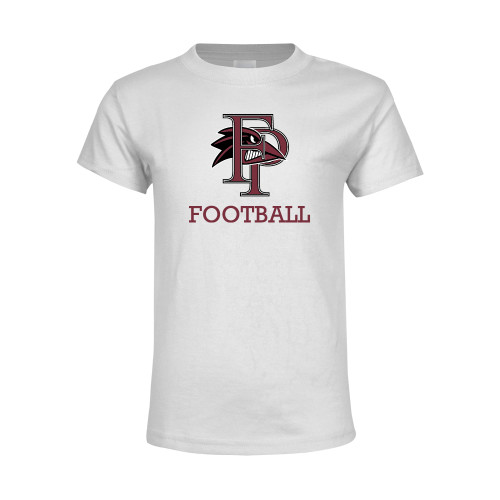  Youth White T Shirt - Football